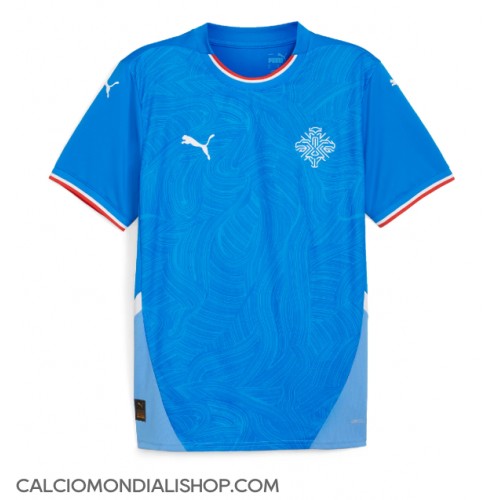 Maglie da calcio Islanda Prima Maglia 2024 Manica Corta